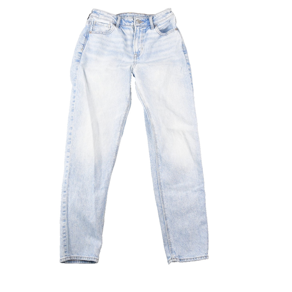 American Eagle Mom Jeans Womens 4 Reg (26x27) Blue Denim